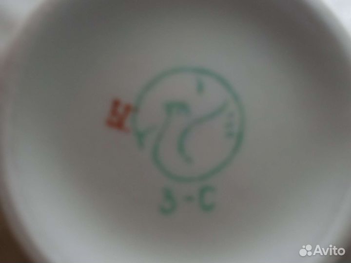 Детский фарфоровый сервиз семеро козлят