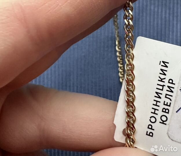 Золотая цепь нонна 585 новая бронницкий ювелир