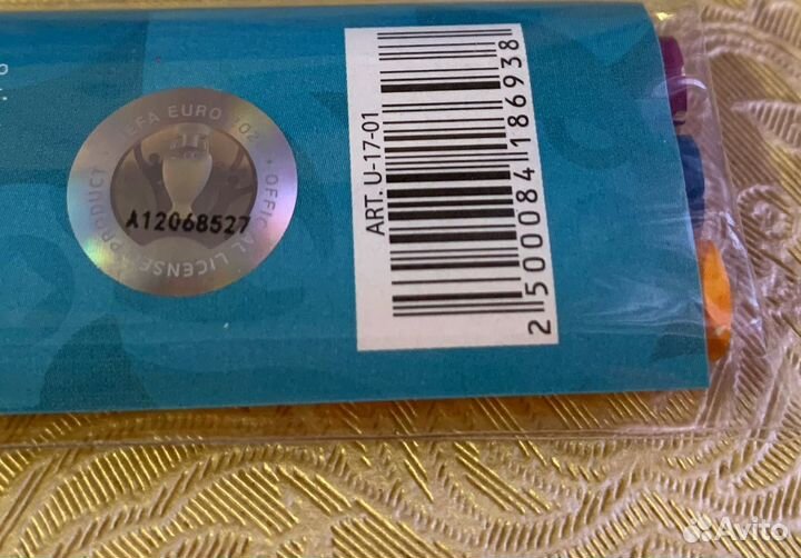 Набор простых карандашей 27 штук Уефа Евро 2020