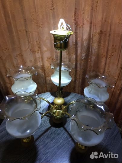 Люстры времен СССР