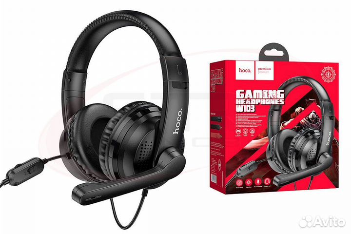 Наушники мониторные проводные hoco W103 Magic tour