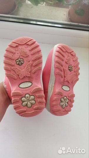 Демисезонные сапоги детские 22 размер