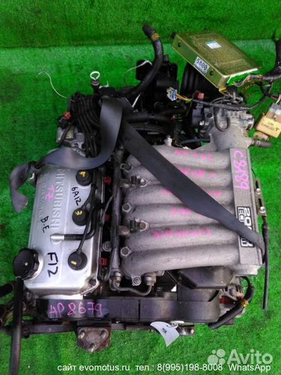 Двигатель на mitsubishi F12A 6A12