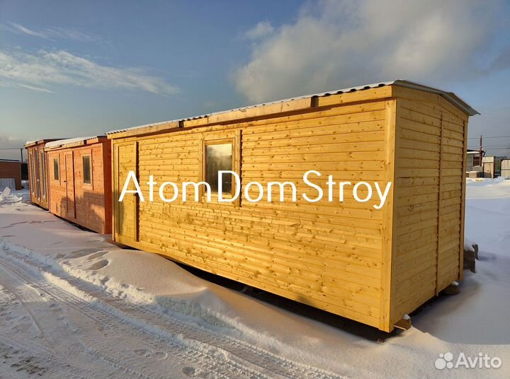 Бытовка дачная новая. Электрика в подарок