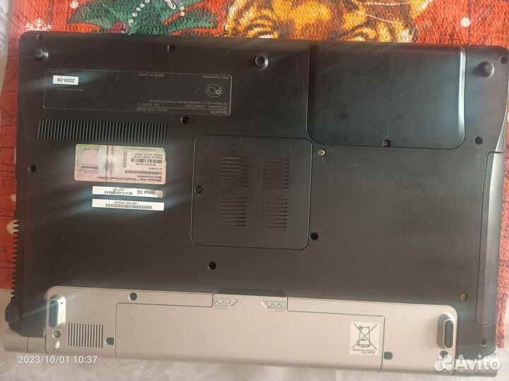 Ноутбук sony vaio