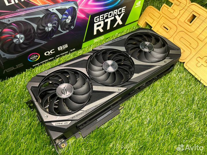 Видеокарта RTX 3070 8Gb Asus ROG Strix