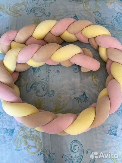 Бортик косичка