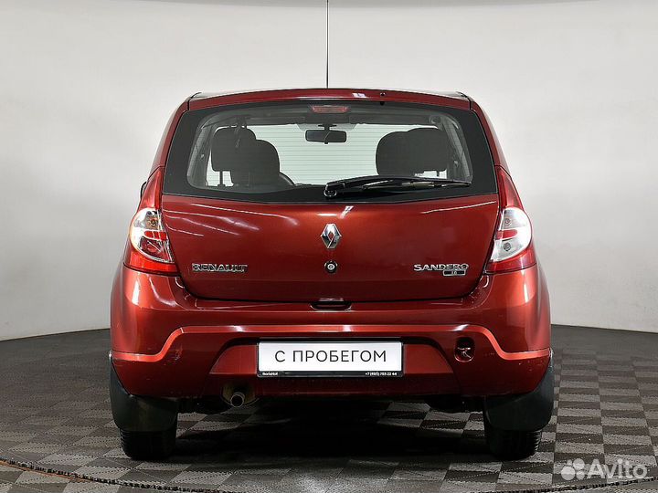 Renault Sandero 1.6 МТ, 2013, 40 851 км
