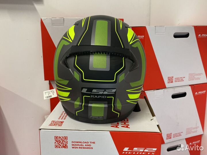 Шлем интеграл LS2 FF353 Rapid Carrera, XL