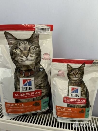 Корм для кошек hills