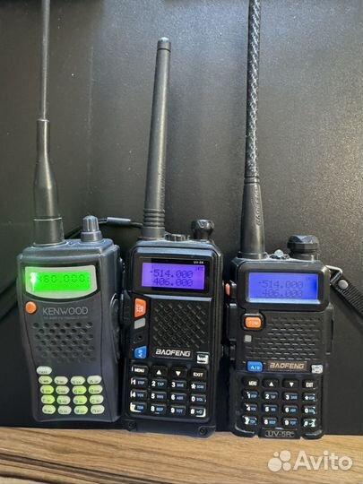 Две Рации baofeng и kenwood