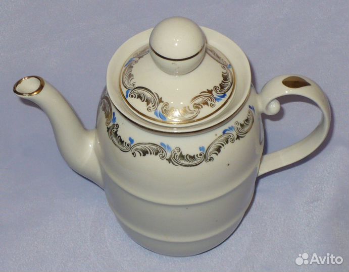 Редкий винтажный чайник СССР, Рига, RFF