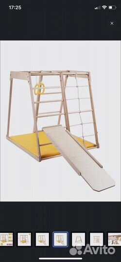 Детский игровой комплекс с горкой