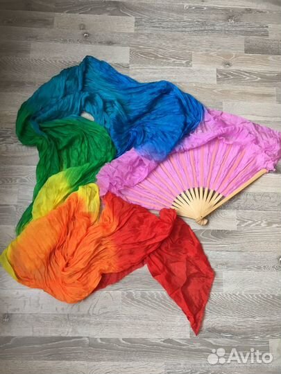 Веер вейл для восточного танца