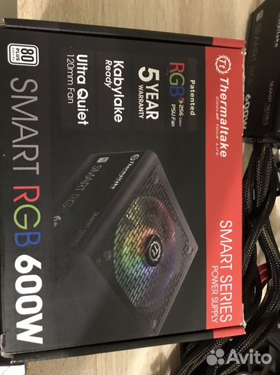 Блок питания termaltake SMART rgb 600w