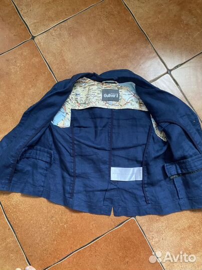 Летний пиджак на мальчика Gulliver