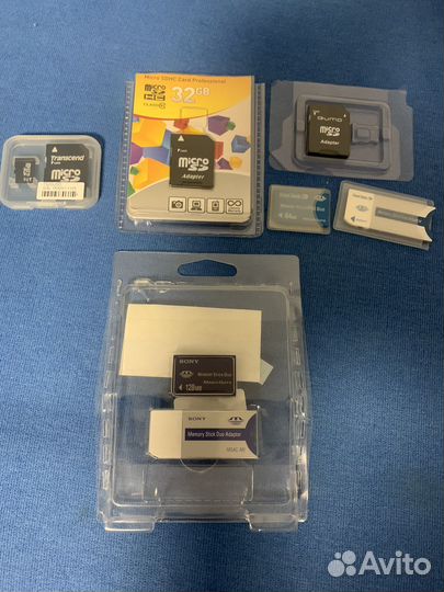 Карты памяти и переходники для них