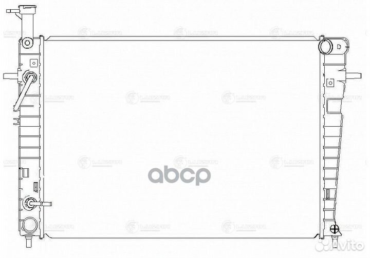 Радиатор охлаждения Hyundai Tucson/Kia Sportage