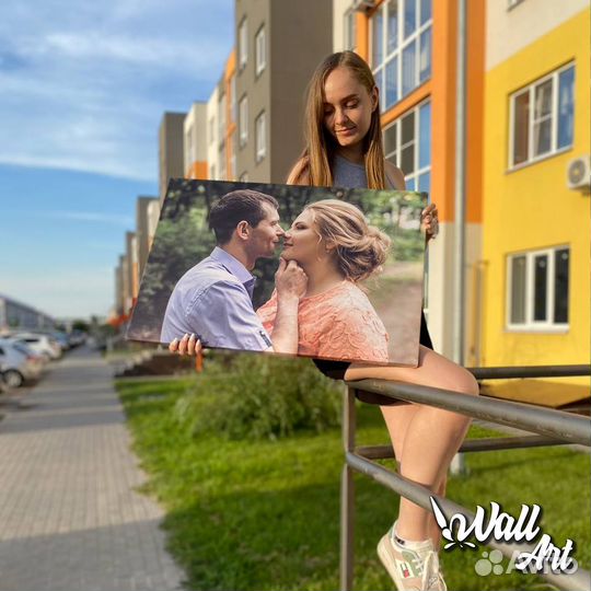 Портреты на холсте по фото в разных стиля