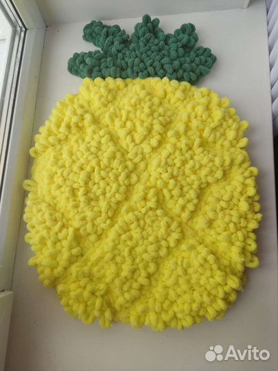 Коврик Ананасик для ванной комнаты, прихожей