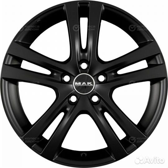 Диск MAK zenith 8xR18 5x120 ET30 DIA72.6 чёрный ма