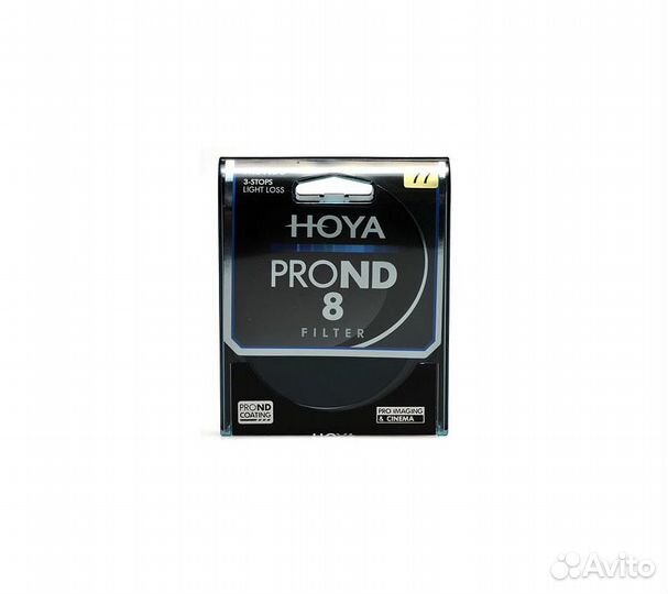 Нейтрально серый фильтр Hoya ND8 PRO 72mm