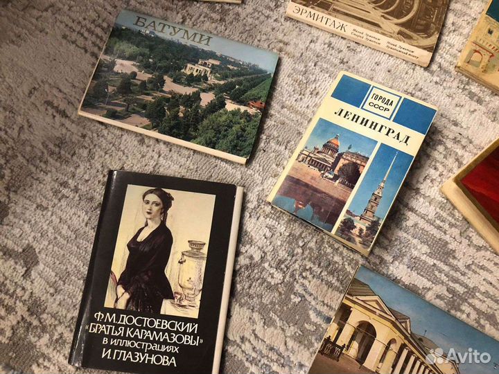 Открытки СССР наборы