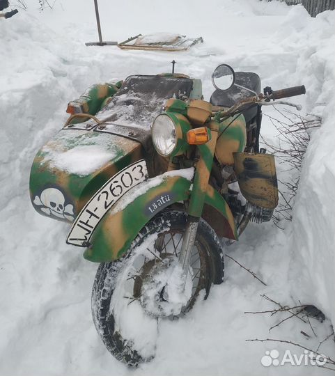 Мотоцикл Днепр мт 10-36