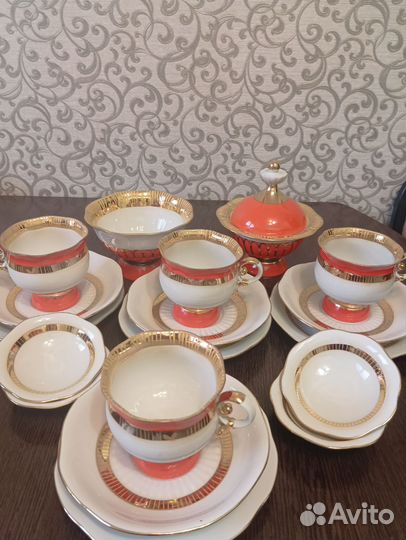 Чайный сервиз купеческий дуэт