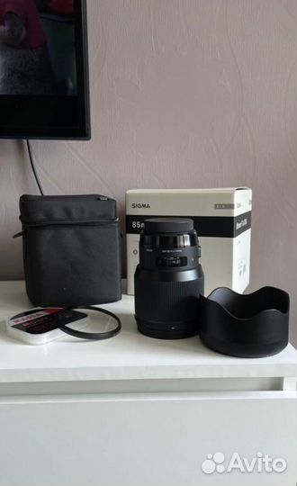 Объектив Sigma 85mm f/1.4DG HSM Art Canon