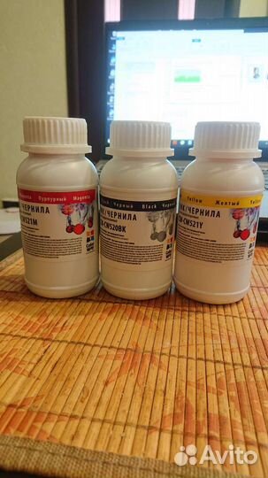 Чернила для принтера canon