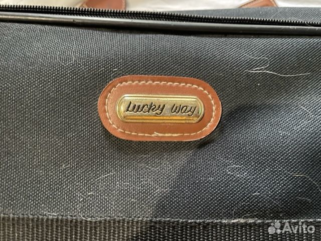 Чемодан на колесах большой 22X62X80см Lucky WAY