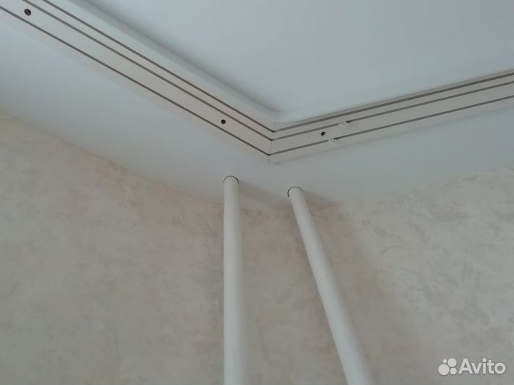 Установка карнизов