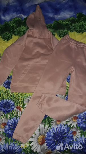 Спортивный костюм на флисе женский 46