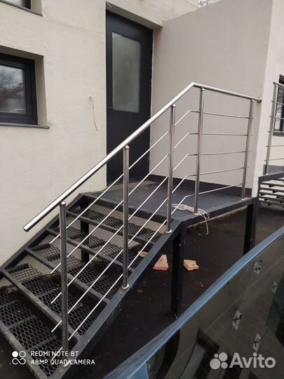 Перила из нержавеющей стали поручни ограждения