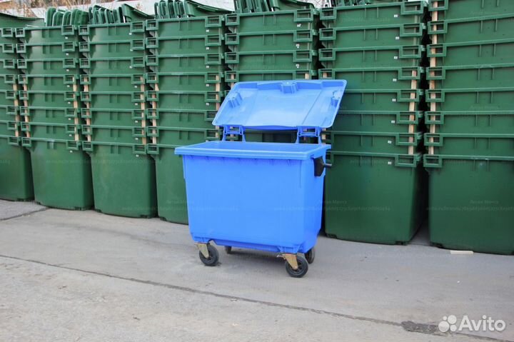 Мусорный Пластиковый Контейнер 660л C5944