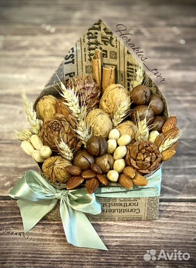 Подарок мужчине. Съедобный букет