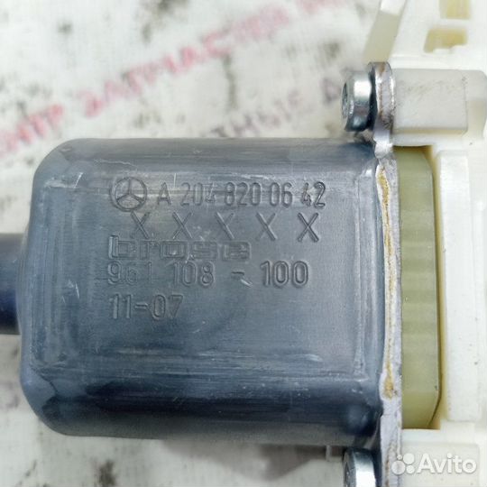 Мотор стеклоподъемника задний правый Mercedes