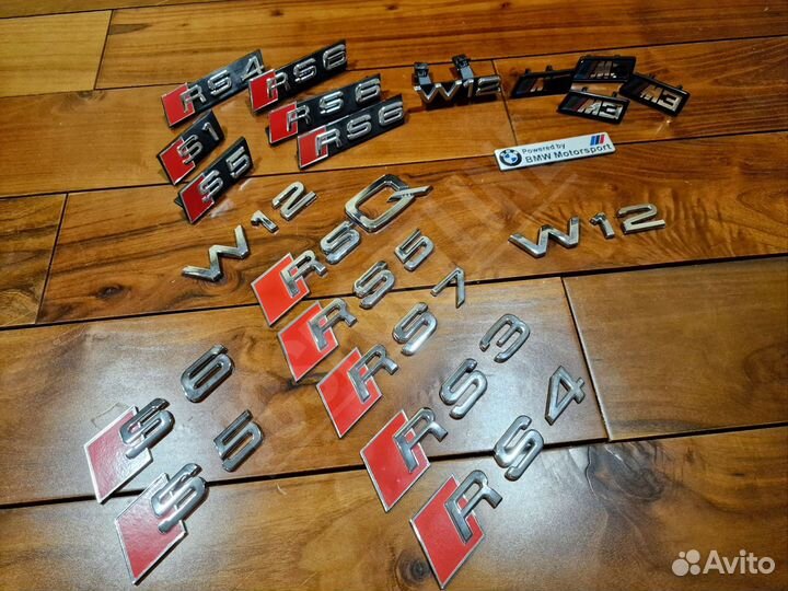 Шильдики надписи Audi / BMW