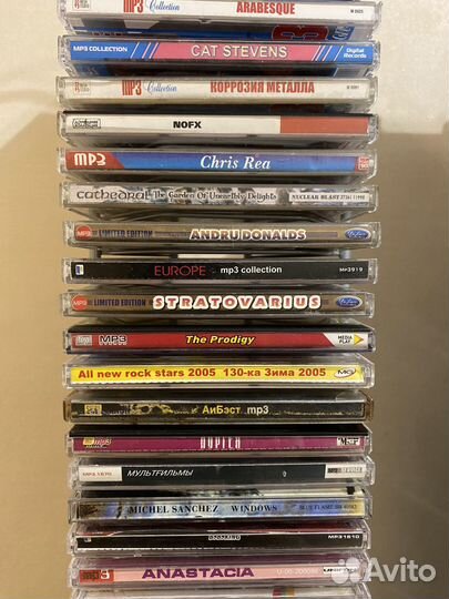 Музыкальные cd/mp3 диски разные
