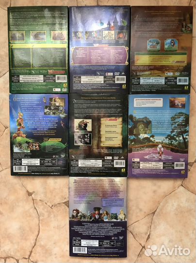 Dvd мультфильмы коллекционные лицензионные