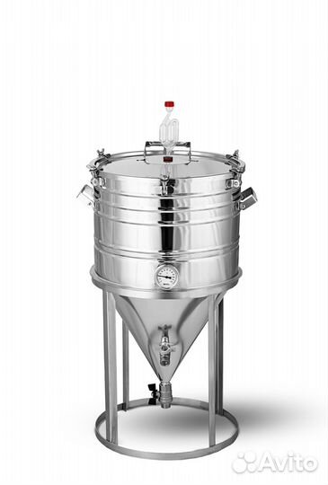 Цилиндроконический танк 40-80л, Домашняя пивоварня