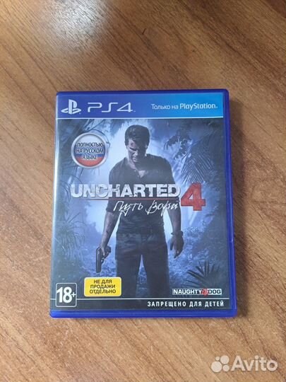 Uncharted 4: Путь вора PS4