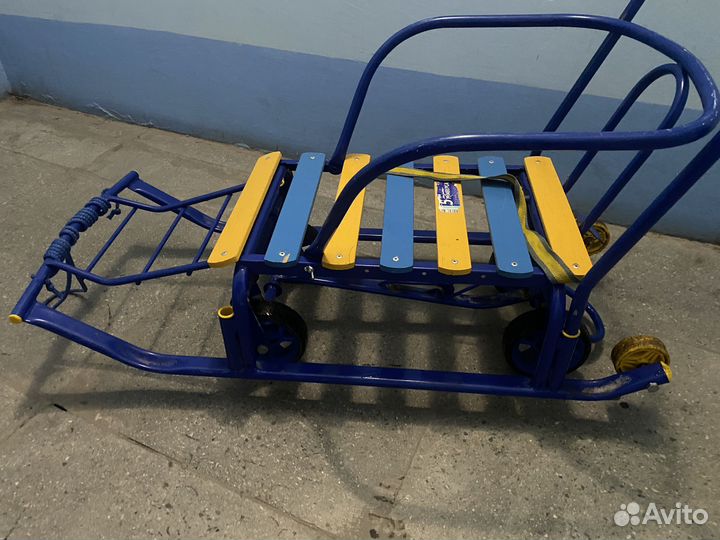 Санки на колесах