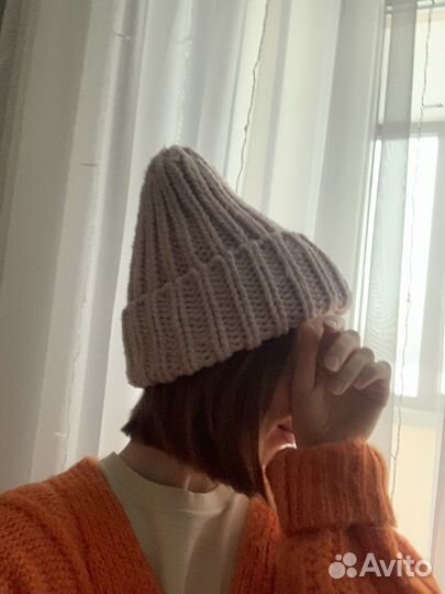 Шапка шерстяная