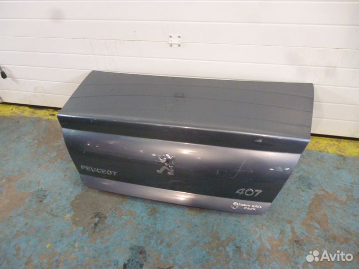 Крышка багажника Peugeot 407 Пежо 407
