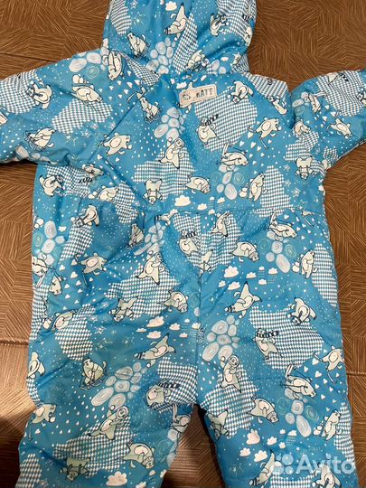 Зимний комбинезон крокид 86 92 для мальчика