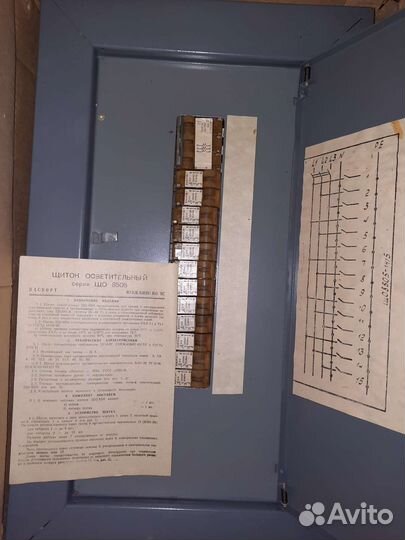 Що 8505 / ощв-6, электро щит