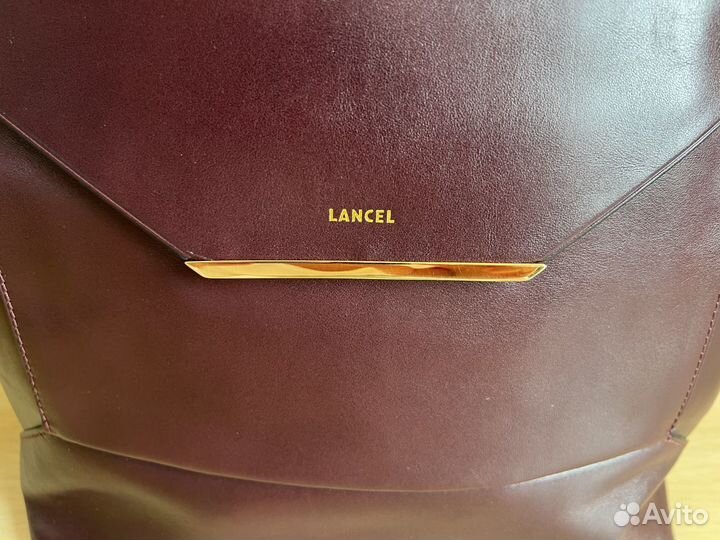 Новая кожаная сумка Lancel, Франция, оригинал