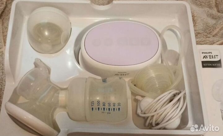 Молокоотсос avent электрический